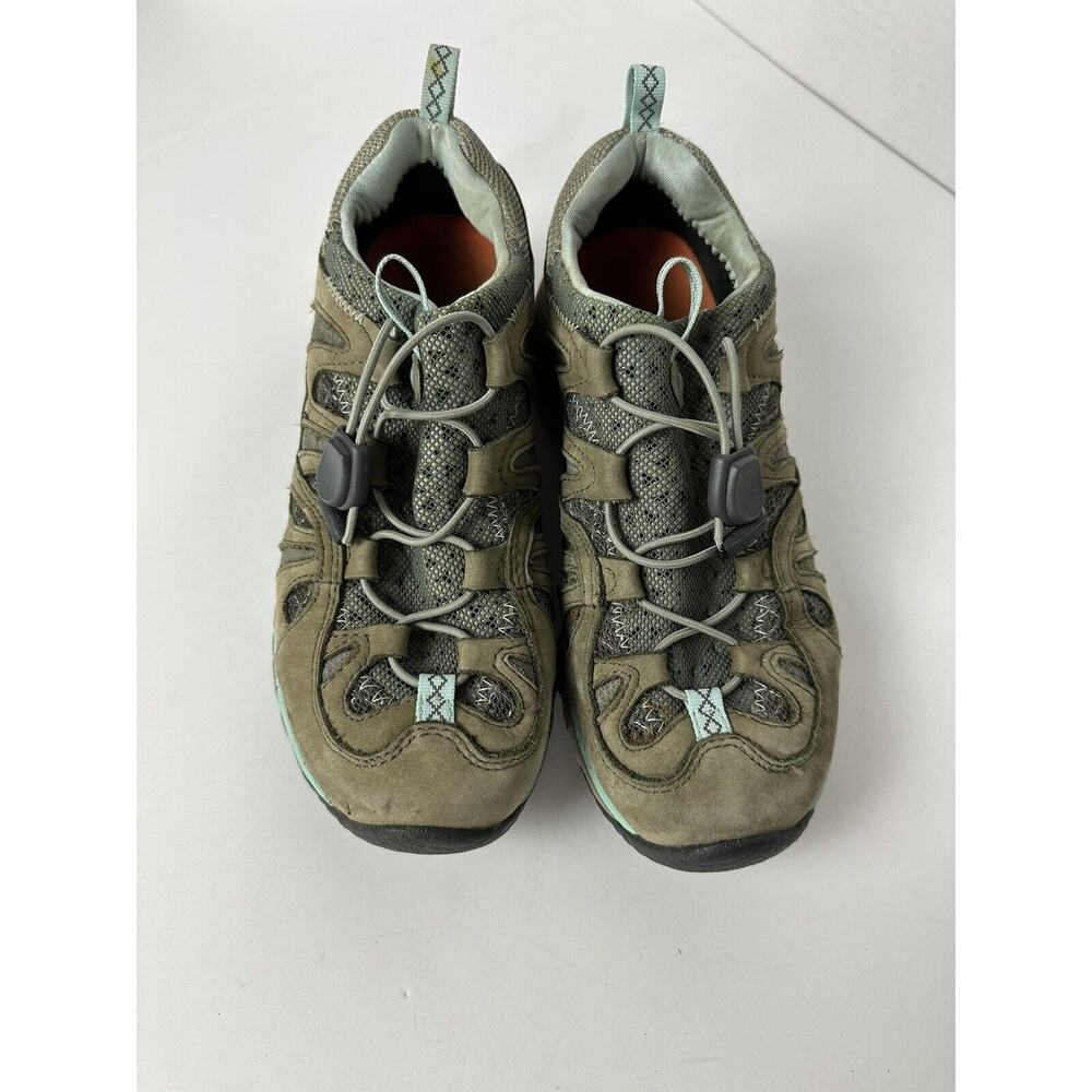 Merrell Shoes Women's 6.5 Brown Vibram Soles Trail Hiking Bungee J16794